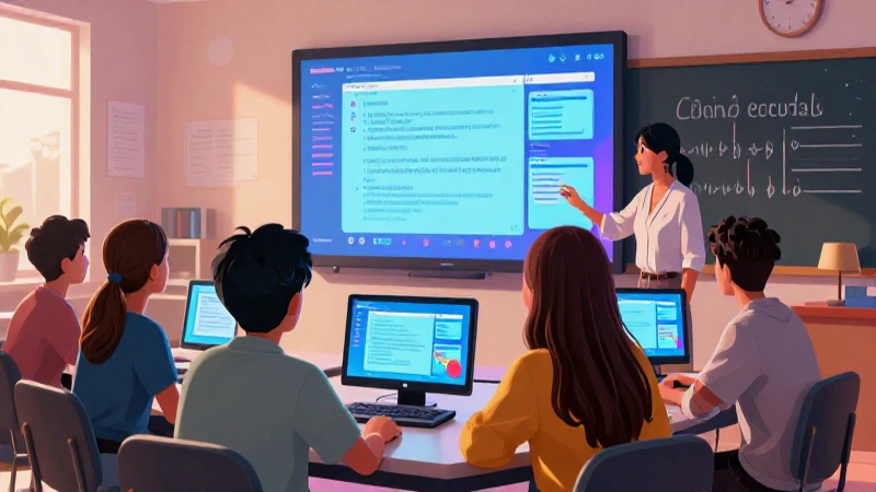 Estudiantes desarrollan habilidades digitales educativas