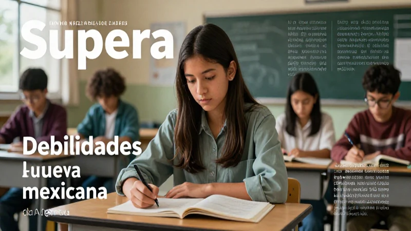 Supera las debilidades de la nueva escuela mexicana 3 Crítica a las debilidades educativas mexicanas
