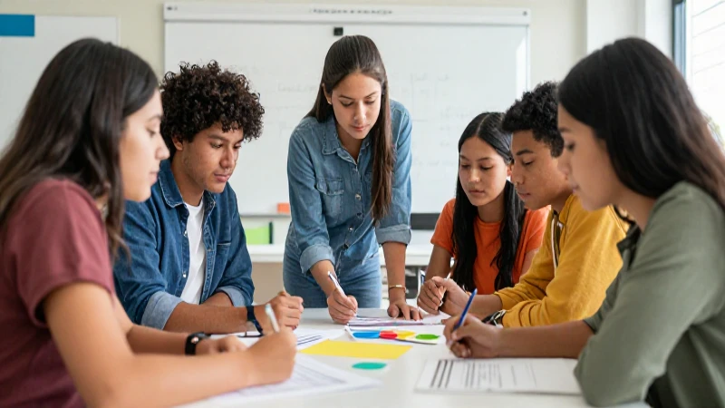 Conoce claves y diferencias del aprendizaje colaborativo 4 Estudiantes mexicanos colaboran creativamente en el aula