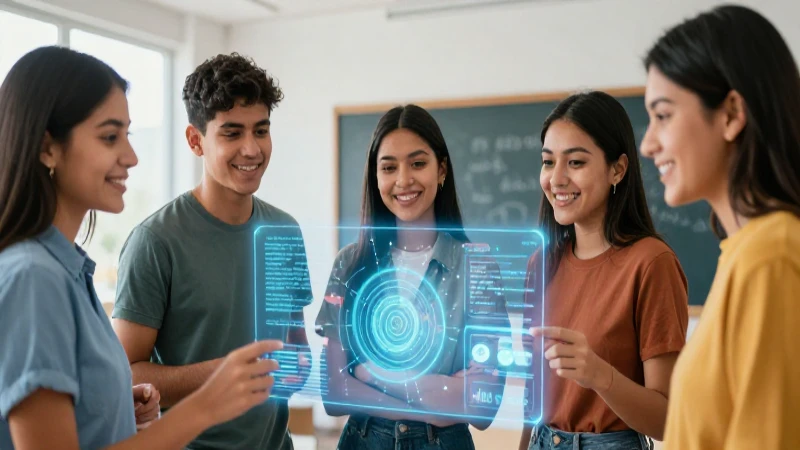 Conoce la Nueva Escuela Mexicana: Evaluación clave frente a la tradicional 3 Estudiantes mexicanos colaboran en una clase moderna