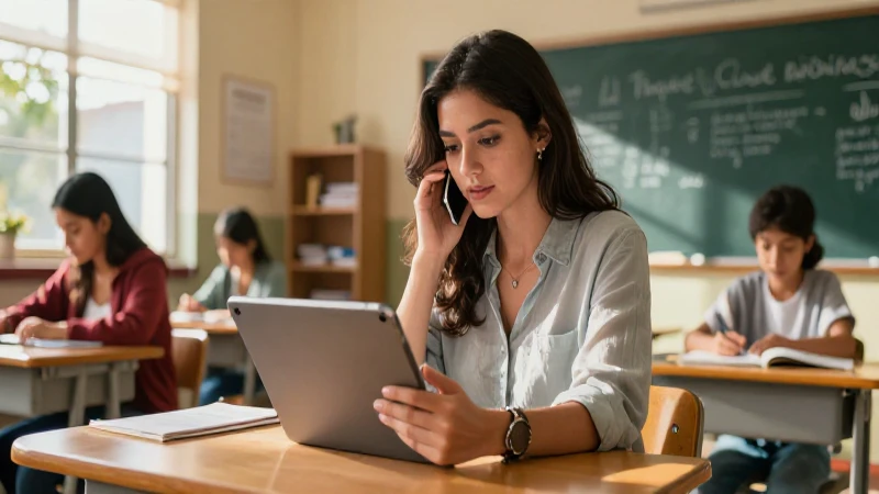Tecnología en el aula mejora habilidades docentes innovadoras