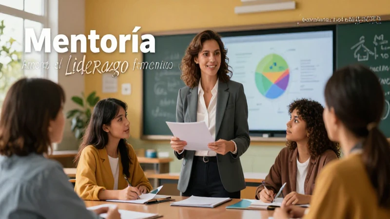Implementar mentoría impulsa el liderazgo femenino educativo