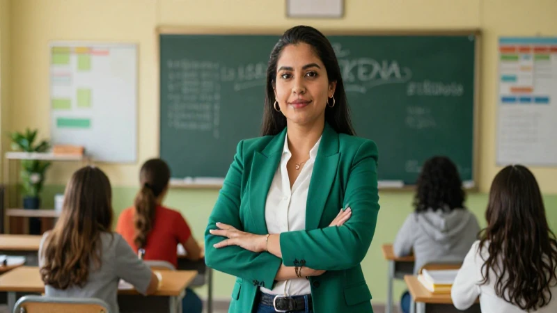 Educadora mexicana moderna, poderosa e inspiradora