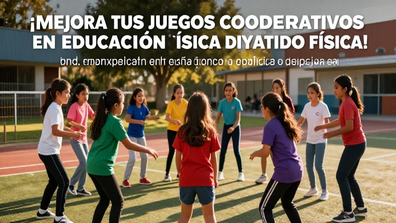 ¡Mejora tus juegos cooperativos en educación física: enseña y evalúa de forma óptima! 3 Enseñanza óptima de juegos cooperativos escolares
