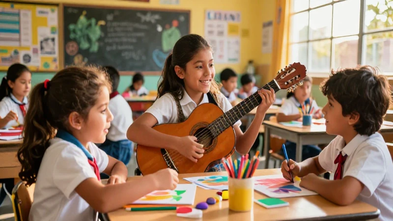 Estrategias de calidad para educación artística y musical en la escuela mexicana 3 Clase vibrante de la Nueva Escuela Mexicana