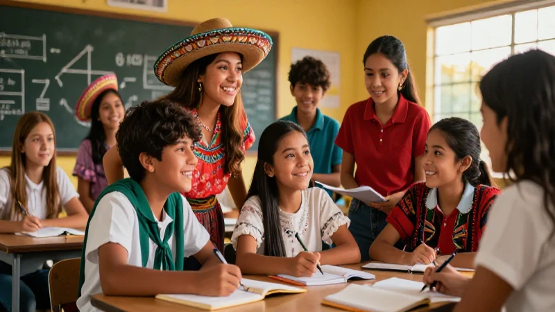 Desarrolla competencias y habilidades estudiantiles para el éxito en la escuela Mexicana 5 Colaboración vibrante en una escuela mexicana
