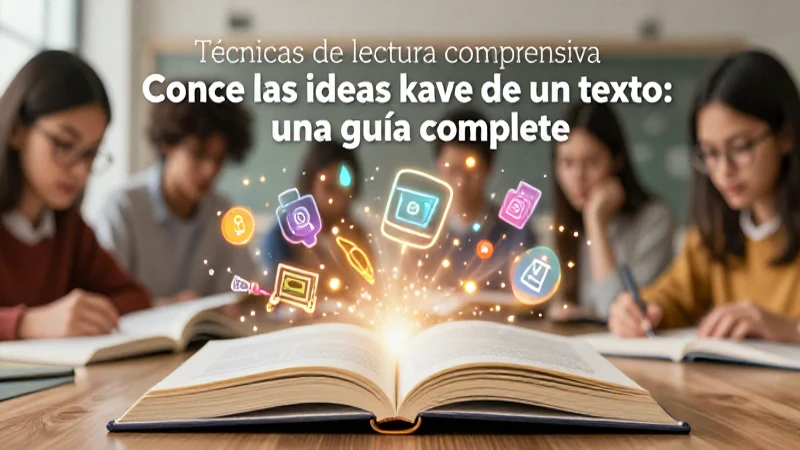 Conoce las ideas clave de un texto: una guía completa 3 Técnicas para identificar ideas principales de textos