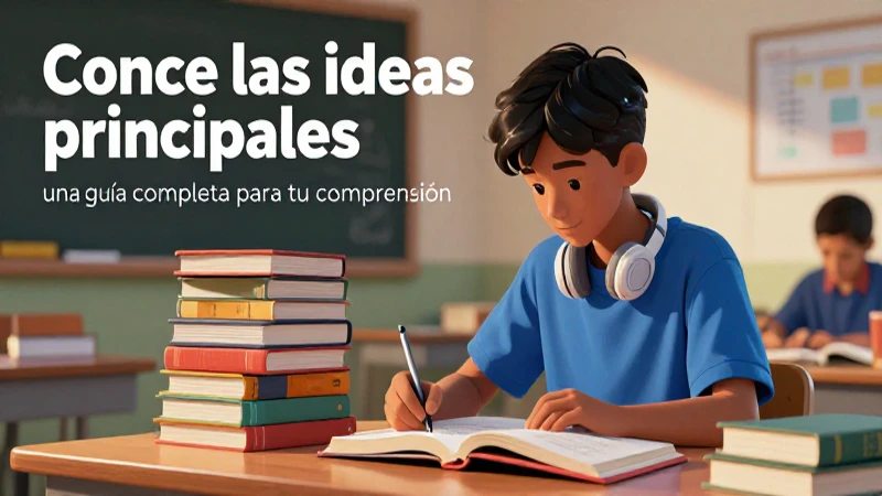 Guía para identificar ideas principales