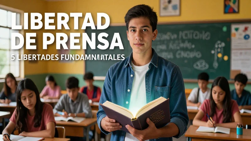 Conoce las 5 libertades fundamentales que debes conocer 4 Conoce las cinco libertades fundamentales de prensa