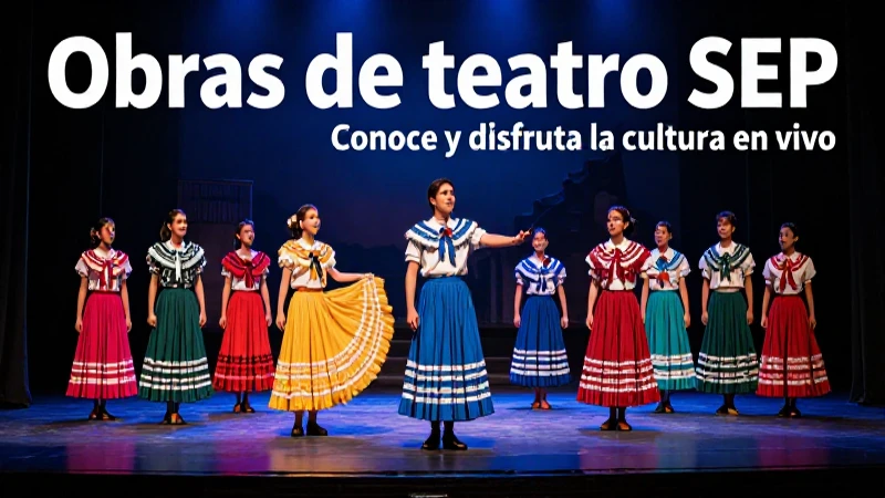 Disfruta del teatro SEP y la cultura mexicana