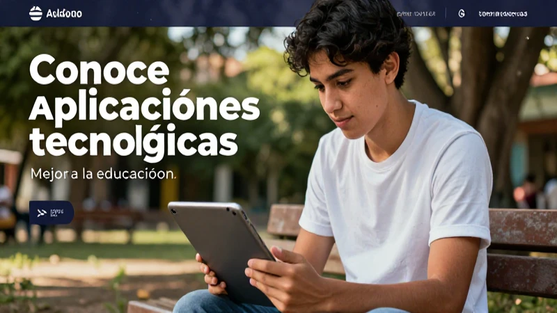 Aprendizaje digital moderno con tecnología