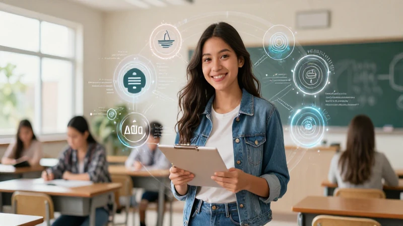 Desarrolla competencias clave en la Nueva Escuela Mexicana 3 Estudiante mexicano vibrante en aula moderna