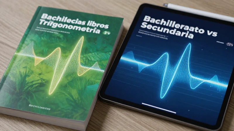 Diferencias libros trigonometría SEP: bachillerato vs. secundaria 3 Trigonometría: Comparativa de bachillerato SEP