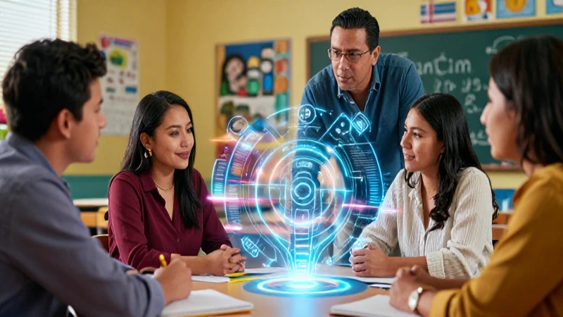 Educadores mexicanos colaboran en aula vibrante