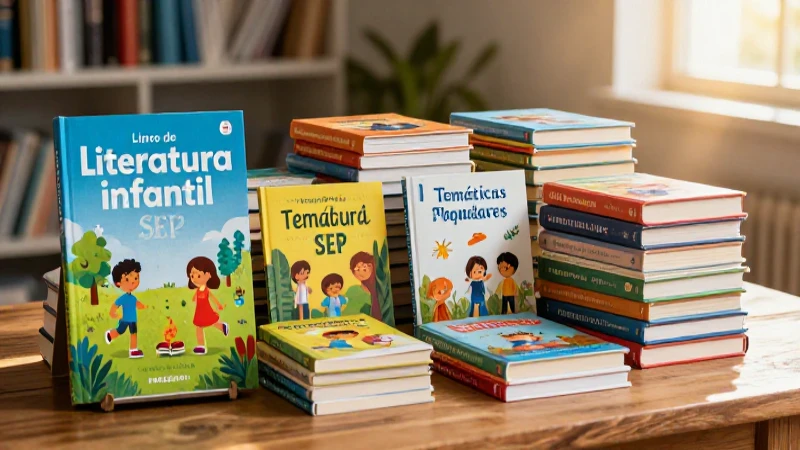 Libros de literatura infantil SEP: temáticas populares 3 Temas populares en libros infantiles SEP