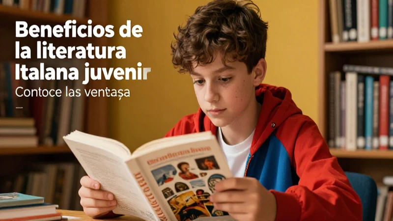 Literatura italiana juvenil: ventajas y aprendizaje