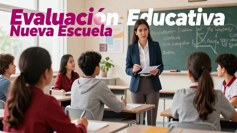 Evaluación educativa en la Nueva Escuela Mexicana