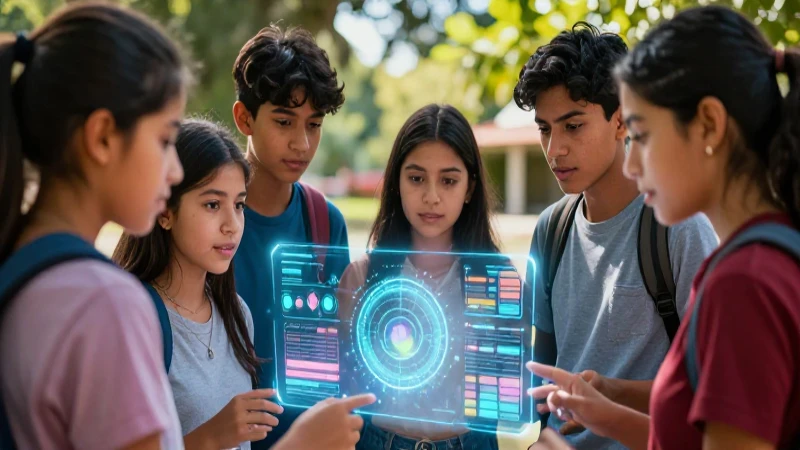 Estudiantes mexicanos aprenden con hologramas dinámicos