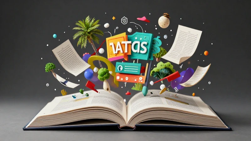 Libro estilizado con conceptos literarios dinámicos y premium