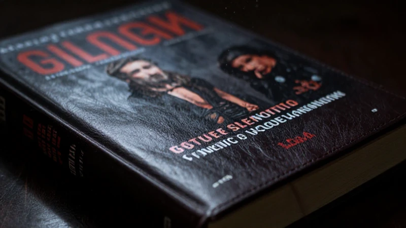 Novela de misterio oscura en estilo cinematográfico