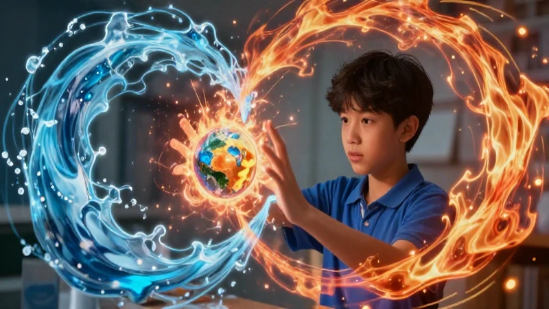 Los 4 elementos clave de la propuesta curricular: descúbrelos aquí 4 Estudiante interactúa con energía elemental vibrante