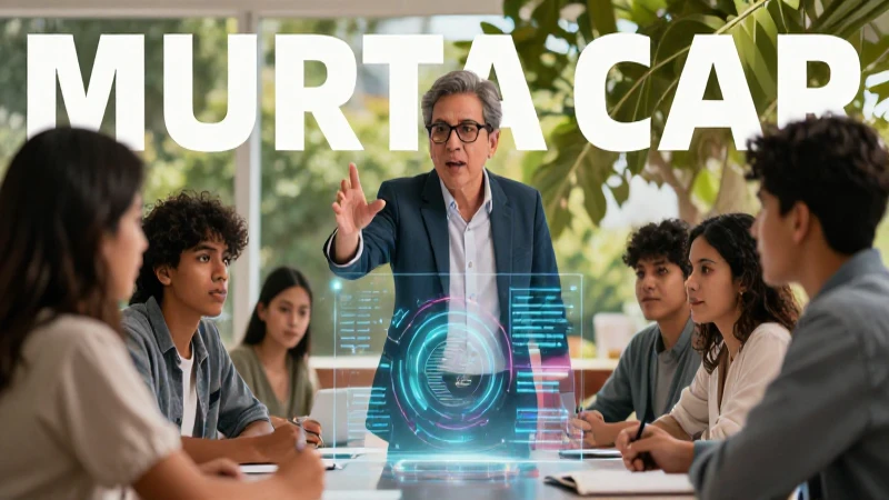 Educador mexicano guía aprendizaje tecnológico y colaborativo