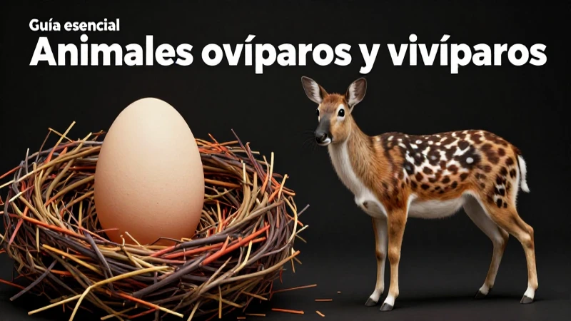 Guía esencial: Animales ovíparos y vivíparos. Conoce y aprende más 4 Diferencias entre animales ovíparos y vivíparos