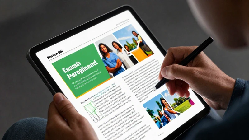 Estudiante aprende inglés en tablet con luz cinematográfica