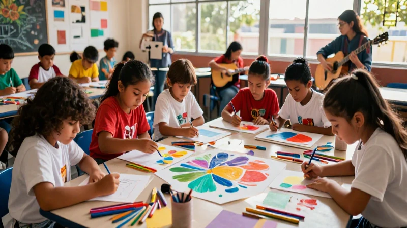 Potencia la educación integral con arte en el plan de estudios: Desarrollo integral de alumnos 3 El arte promueve el desarrollo integral y la creatividad