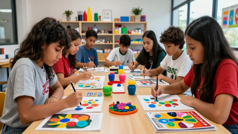 Potencia la educación integral con arte en el plan de estudios: Desarrollo integral de alumnos 5 Potenciar educación integral mediante el arte