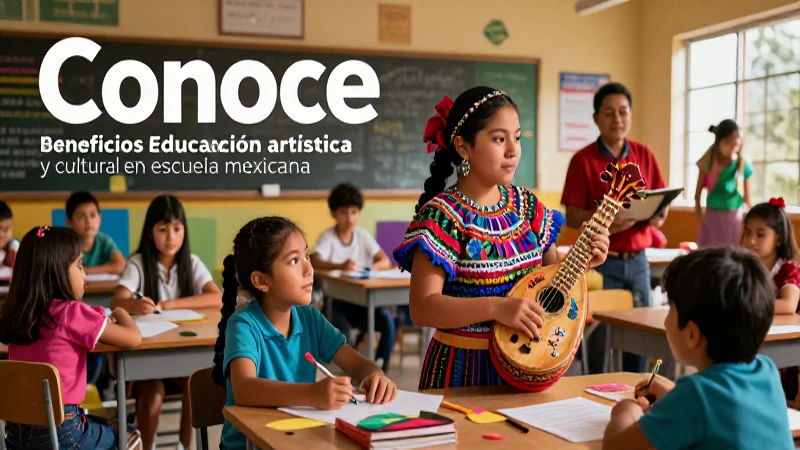 Conoce beneficios educación artística y cultural en escuela mexicana 3 Educación artística cultural en escuelas mexicanas