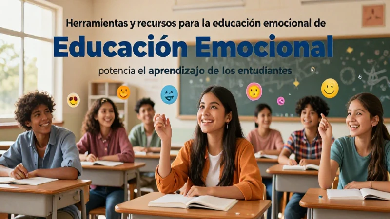 Educación emocional en el aula mexicana vibrante