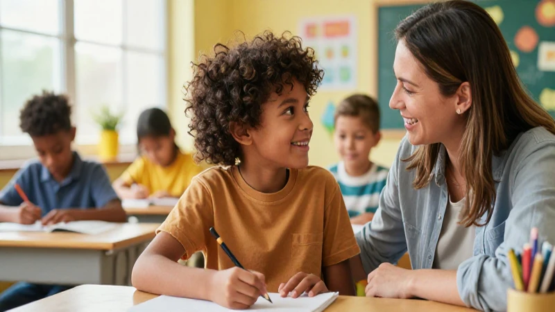 Beneficios clave de la Nueva Escuela Mexicana en educación especial 3 Niño con necesidades especiales aprende feliz