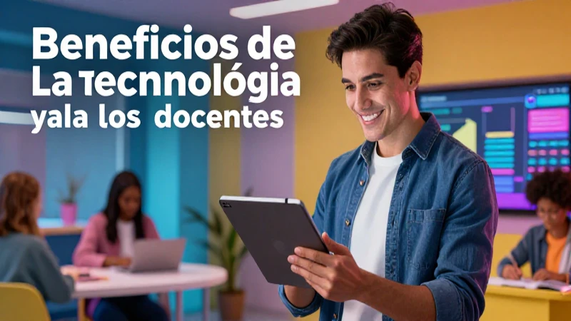 Tecnología transforma la enseñanza docente