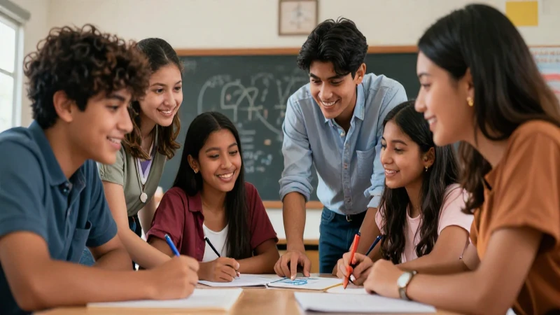 Estudiantes mexicanos colaboran alegre e inclusivamente