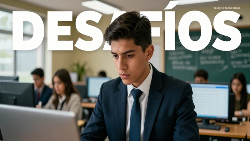 Estudiante mexicano enfrentando desafíos de práctica profesional