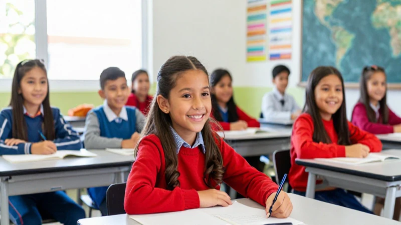 Reforma educativa en México: Conoce los cambios más relevantes 10 Estudiantes mexicanos felices en aula moderna y brillante