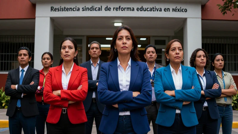 Reforma educativa en México: Conoce los cambios más relevantes 12 Maestros mexicanos resisten la reforma educativa