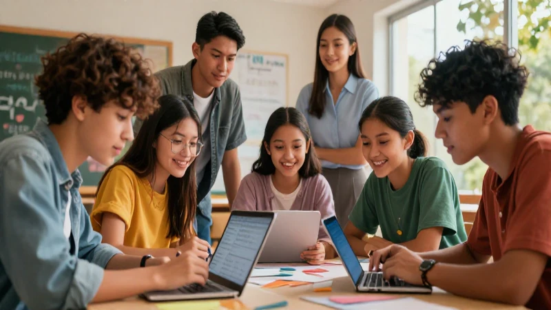 Aprendizaje digital vibrante con estudiantes mexicanos