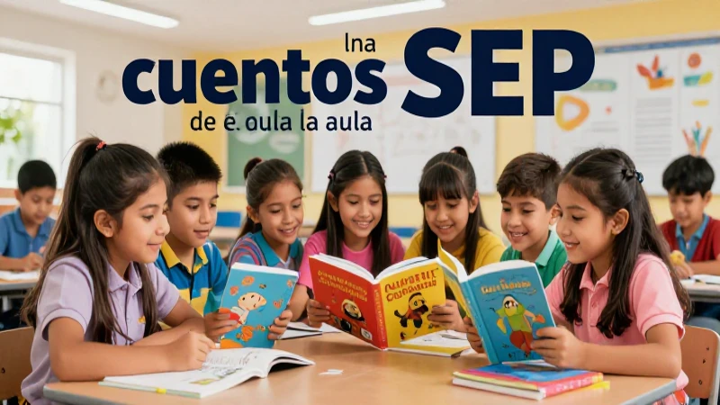 Usa los cuentos SEP en casa y aula