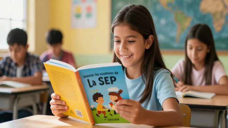 Disfruta la lectura con cuentos SEP