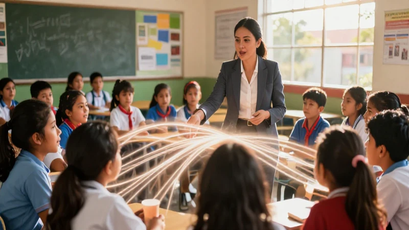 Domina tu carrera docente en la nueva escuela mexicana con estas claves 4 Maestra inspira conexión y crecimiento en su aula