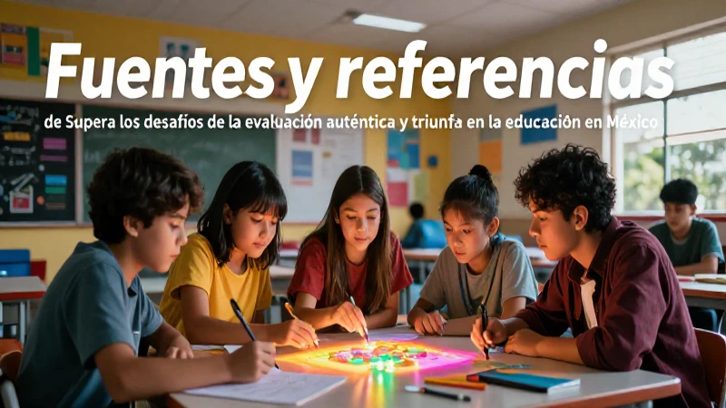 Triunfa en evaluación auténtica educativa