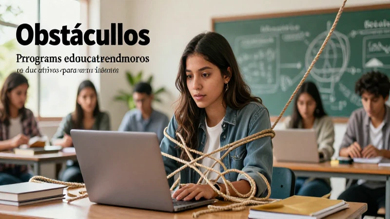 Desafíos en programas educativos para emprendedores