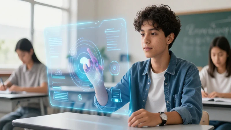 Aprendizaje personalizado mediante tecnología avanzada