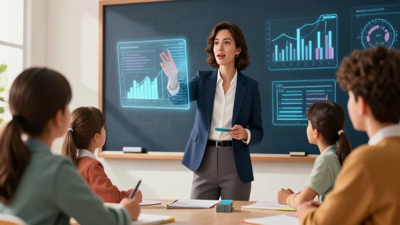 Educadora profesional con aprendizaje holográfico