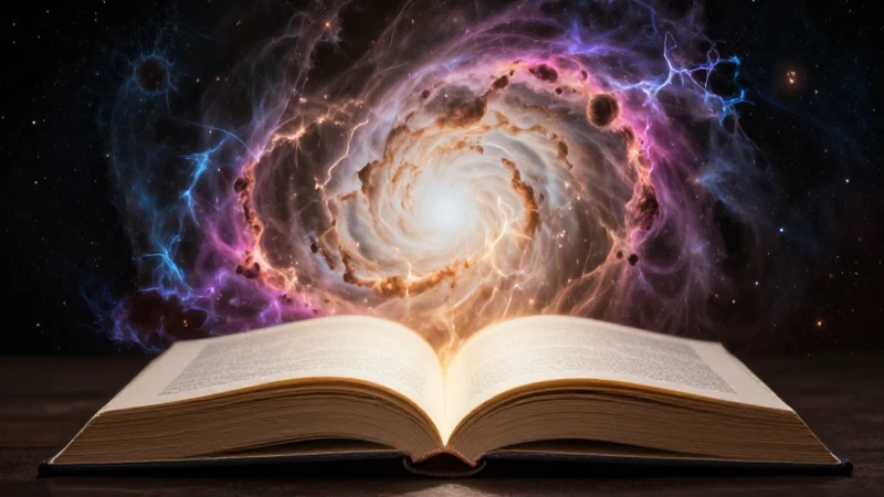 Amplía tu horizonte con los géneros de libros más populares 4 Libro mágico con energía cósmica