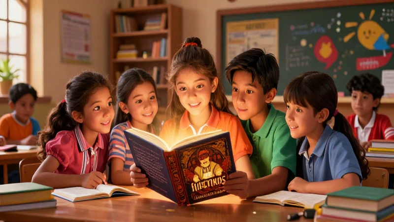 Cuentos de la SEP educan con historia vibrante