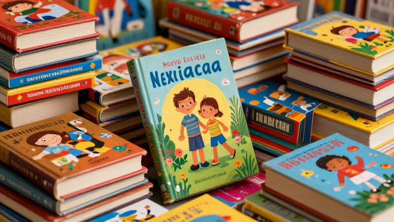 Colección vibrante de libros infantiles mexicanos