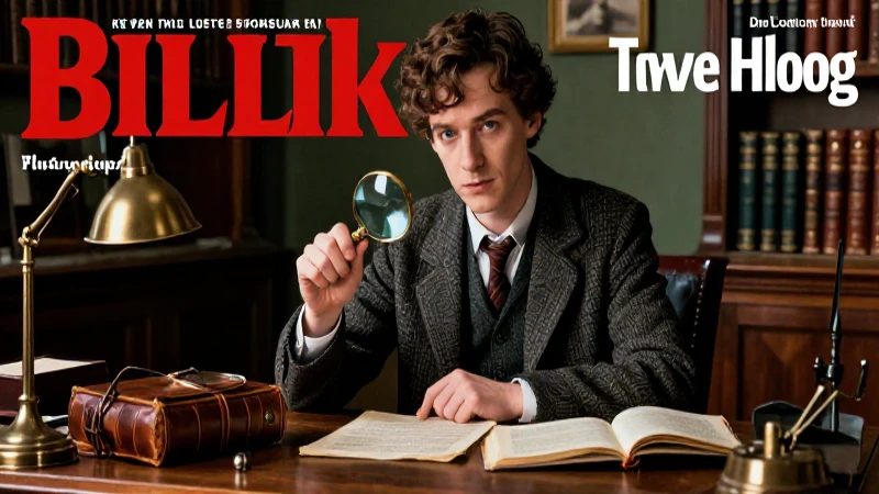 Los libros infantiles más populares: favoritos del momento 7 Joven Sherlock Holmes en estudio detallado